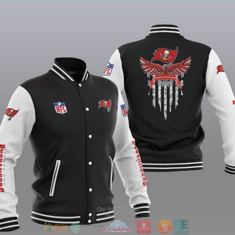 NFL_Tampa_Bay_Buccaneers_Eagle_Thin_Line_Flag_Varsity_Jacket