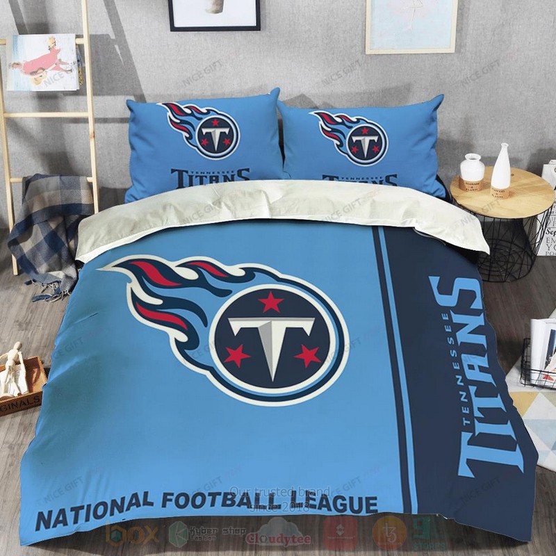 NFL_Tennessee_Titans_Inspired_Blue-Navy_Bedding_Set_1