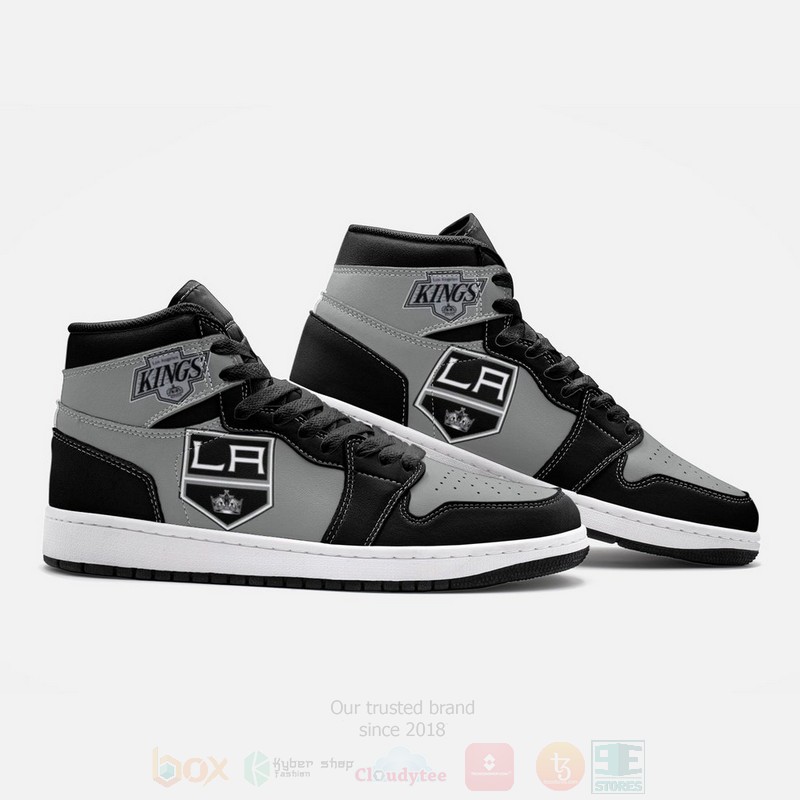 NHL_Los_Angeles_Kings_Air_Jordan_1_High_Top_Shoes_1