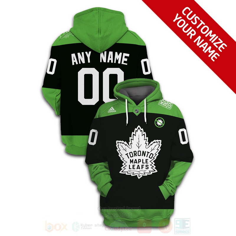 NHL_Toronto_Maple_Leafs_Personalized_3D_Hoodie_Shirt
