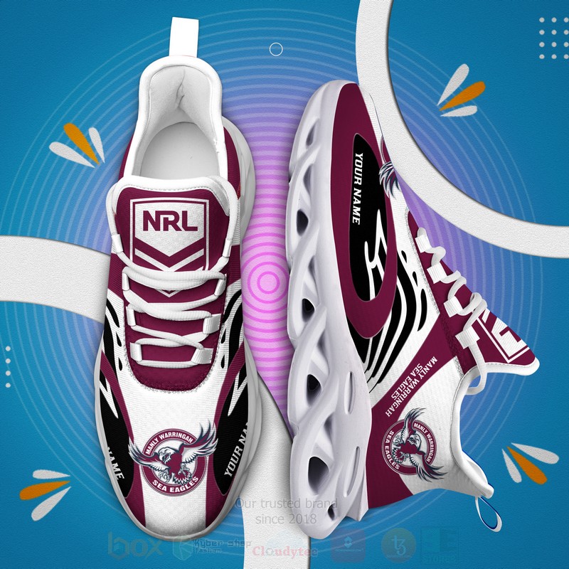 NRL_Manly_Sea_Eagles_Personalized_Clunky_Max_Soul_Shoes