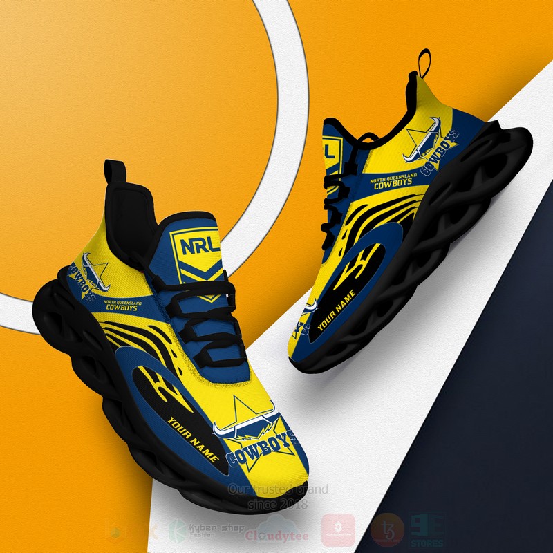 NRL_North_Queensland_Cowboys_Personalized_Clunky_Max_Soul_Shoes_1