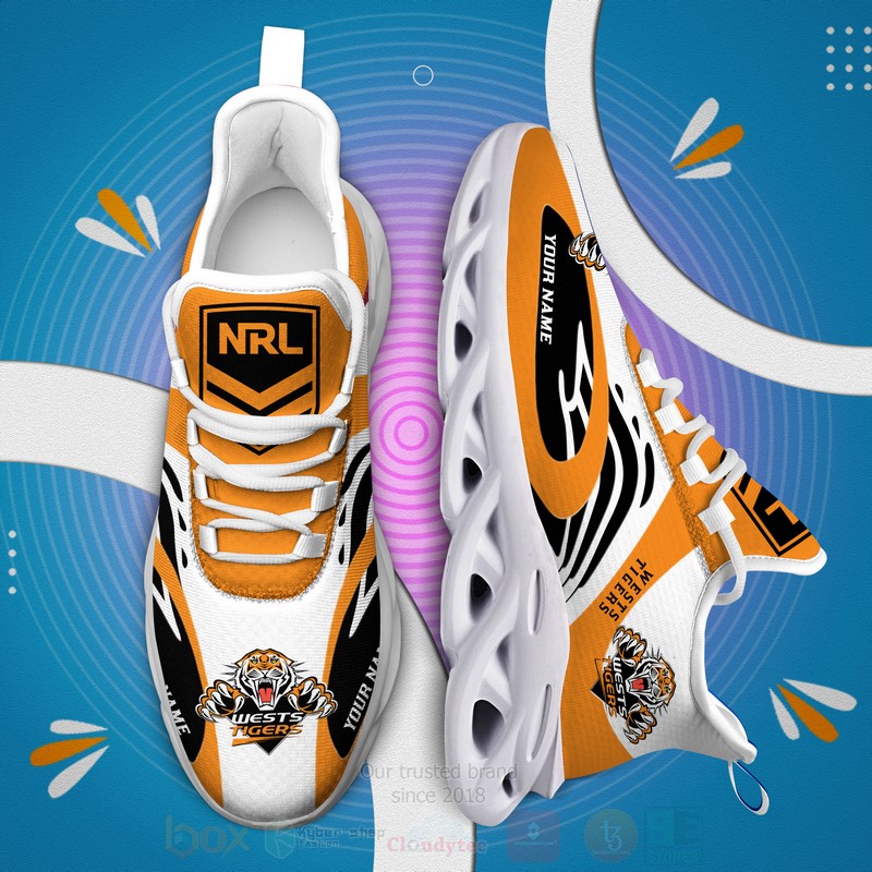 NRL_Wests_Tigers_Personalized_Clunky_Max_Soul_Shoes