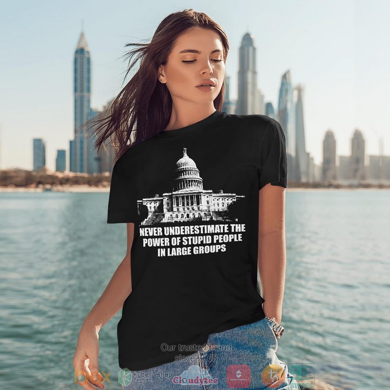 Never_Underestimate_The_Power_Of_Stupid_People_In_Large_Groups_Capitol_shirt_long_sleeve