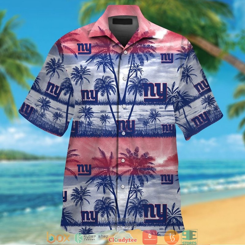 New_York_Giants_Coconut_Island_White_red_Hawaiian_Shirt_short