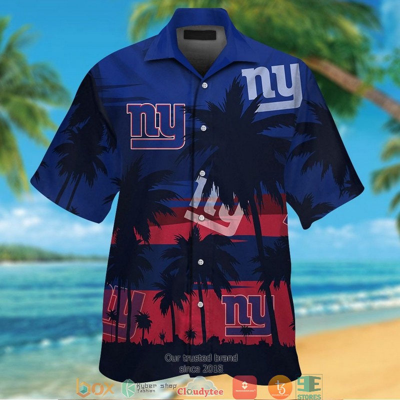 New_York_Giants_Dark_Coconut_island_Hawaiian_Shirt_short