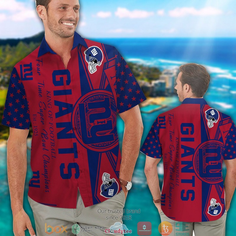 New_York_Giants_King_of_football_Hawaiian_Shirt
