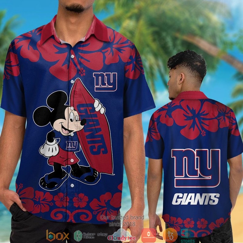 New_York_Giants_Mickey_Mouse_Hawaiian_Shirt_short_1