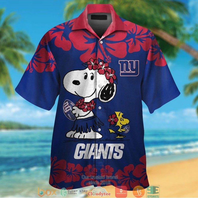 New_York_Giants_Snoopy_Hawaiian_Shirt_short