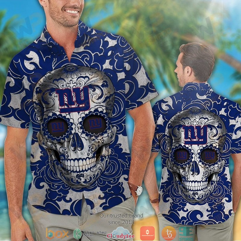 New_York_Giants_Sugar_Skull_Hawaiian_Shirt_1