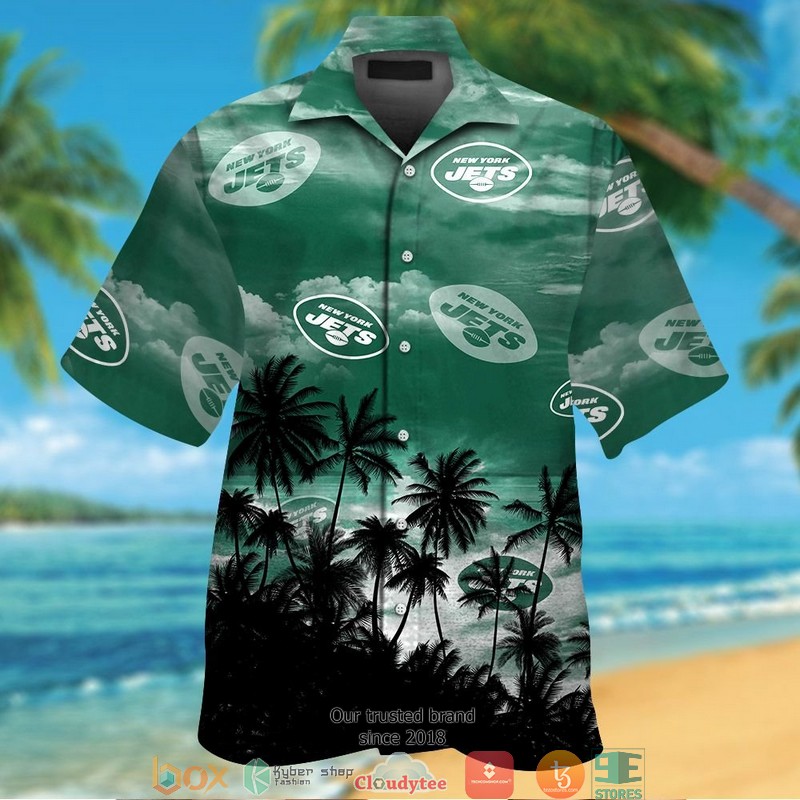 New_York_Jets_Coconut_Island_Green_Hawaiian_Shirt_short