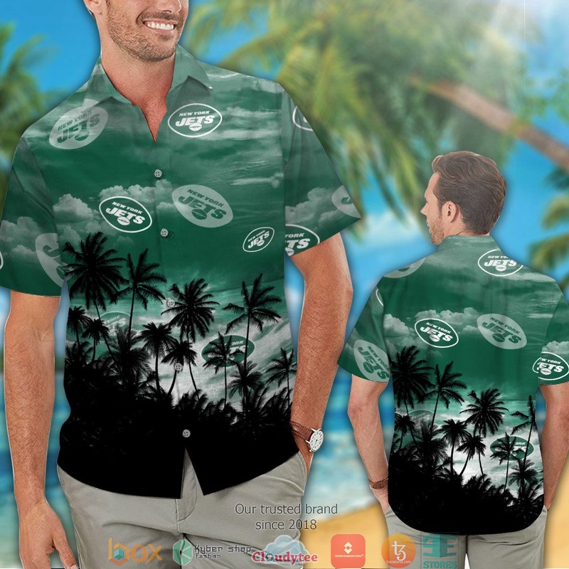 New_York_Jets_Coconut_Island_Green_Hawaiian_Shirt_short_1