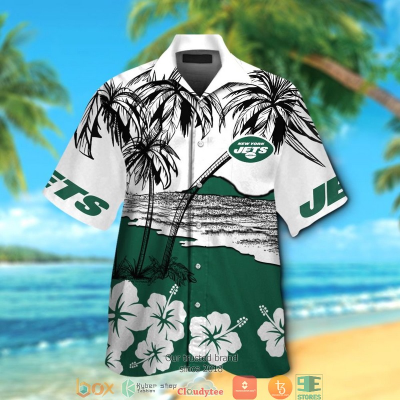 New_York_Jets_Coconut_Island_Hibiscus_Hawaiian_Shirt_short