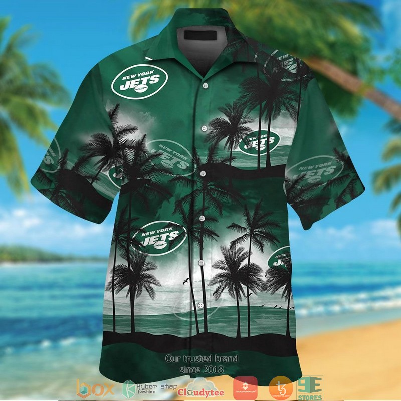New_York_Jets_Coconut_island_Ocean_Hawaiian_Shirt_short