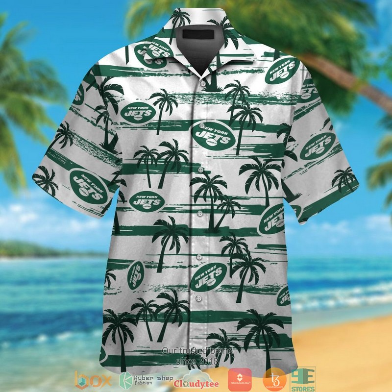 New_York_Jets_Green_Coconut_White_Hawaiian_Shirt_short