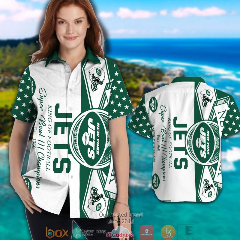 New_York_Jets_King_of_football_Hawaiian_Shirt_1