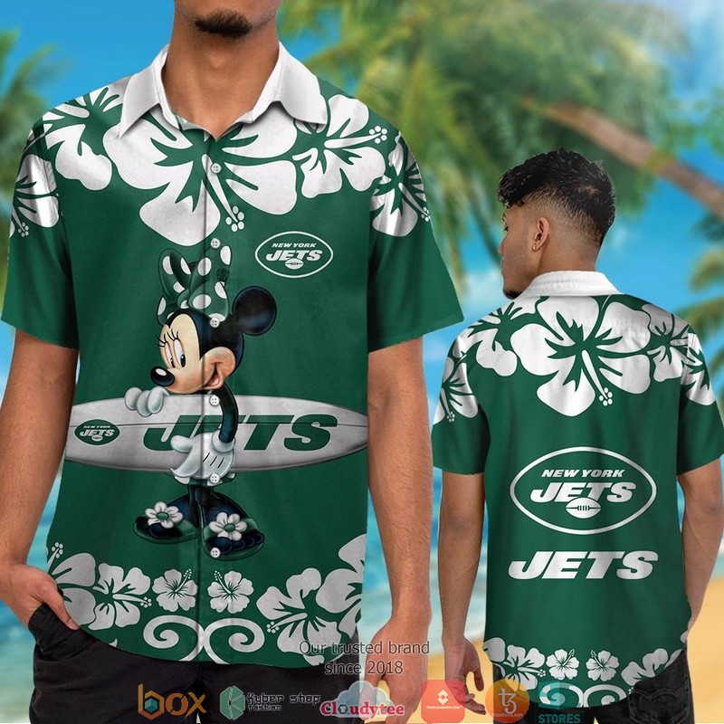New_York_Jets_Minnie_Mouse_Hawaiian_Shirt_short_1