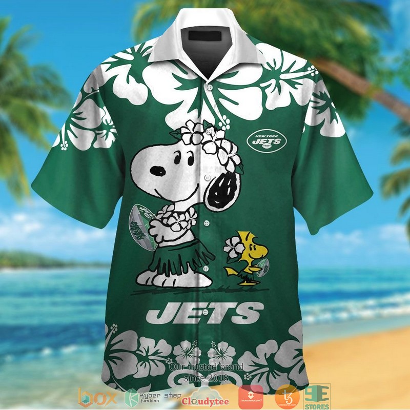New_York_Jets_Snoopy_Hawaiian_Shirt_short