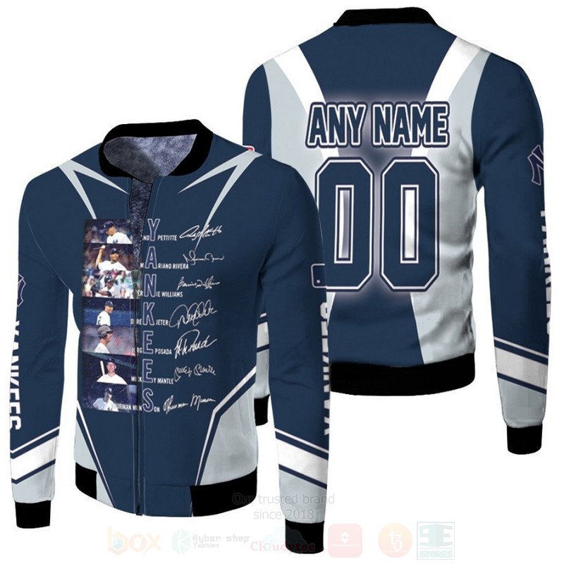 New_York_Yankees_Andy_Pettitte_Mickey_Mantle_MLB_Signed_Personalized_3D_Bomber_Jacket