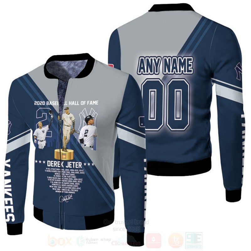 New_York_Yankees_Derek_Jeter_2_Signature_2020_Baseball_Hall_Of_Fame_Personalized_3D_Bomber_Jacket