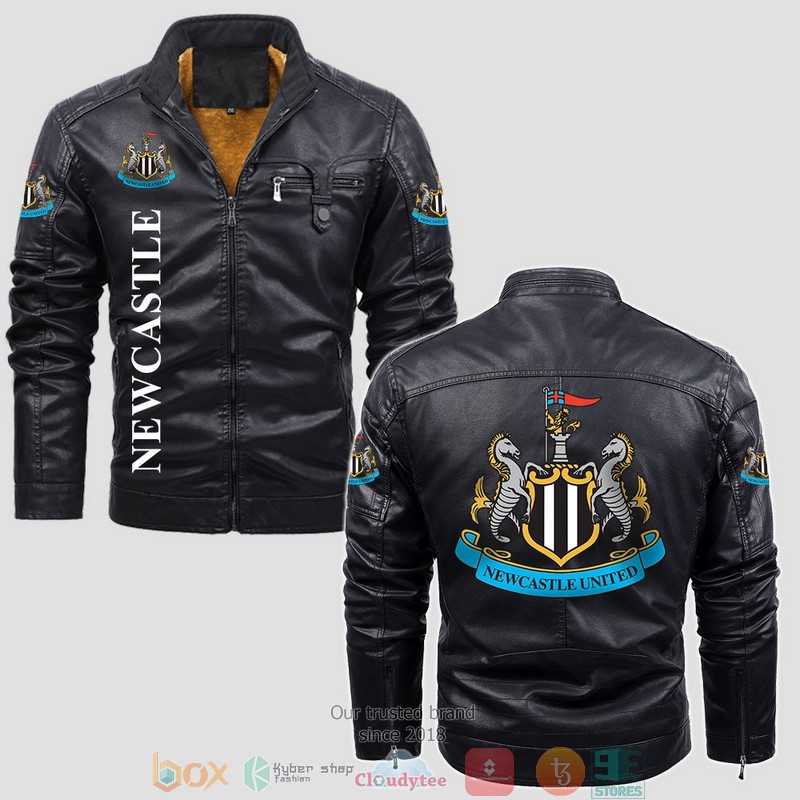 Newcastle_United_Fleece_Leather_Jacket_1