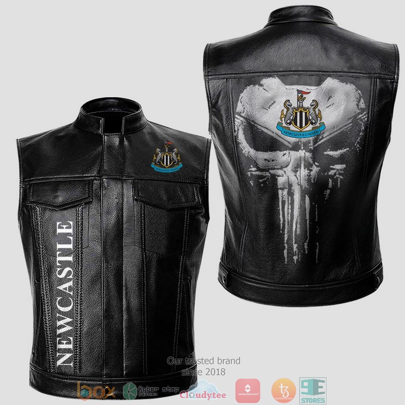 Newcastle_United_Punisher_Skull_Vest_Leather_Jacket