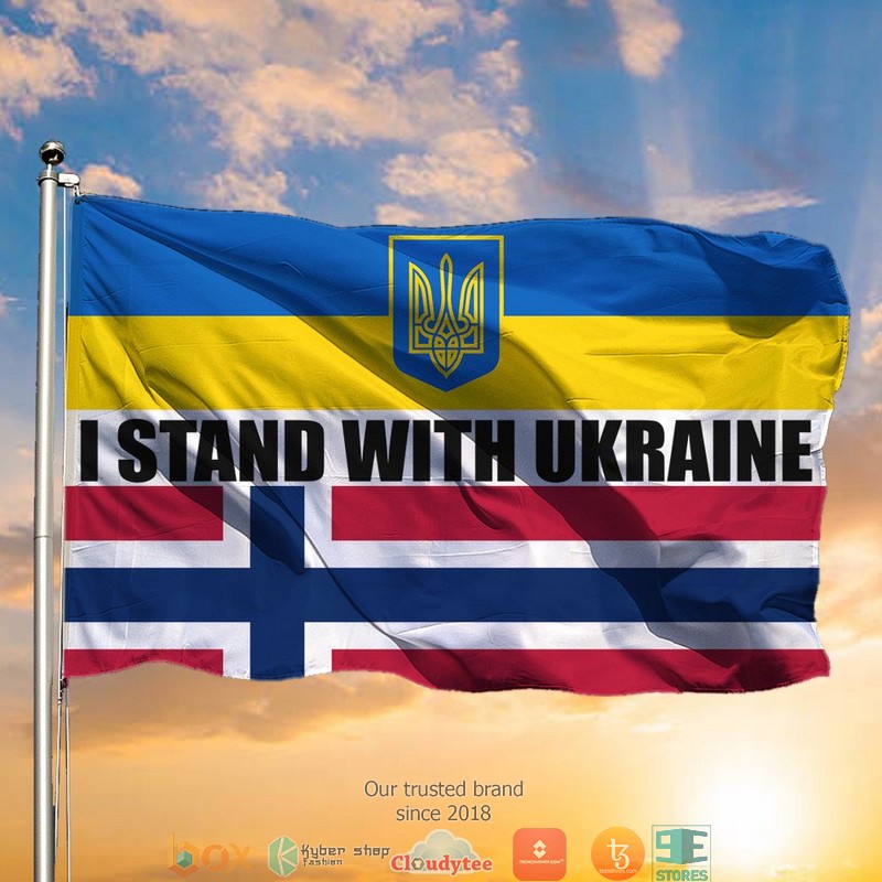 Norway_I_Stand_With_Ukraine_Flag