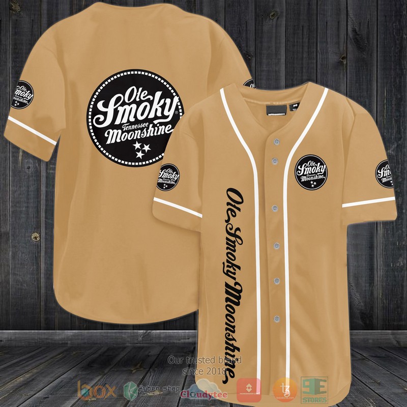 Ole_Smoky_Distillery_brown_Baseball_Jersey