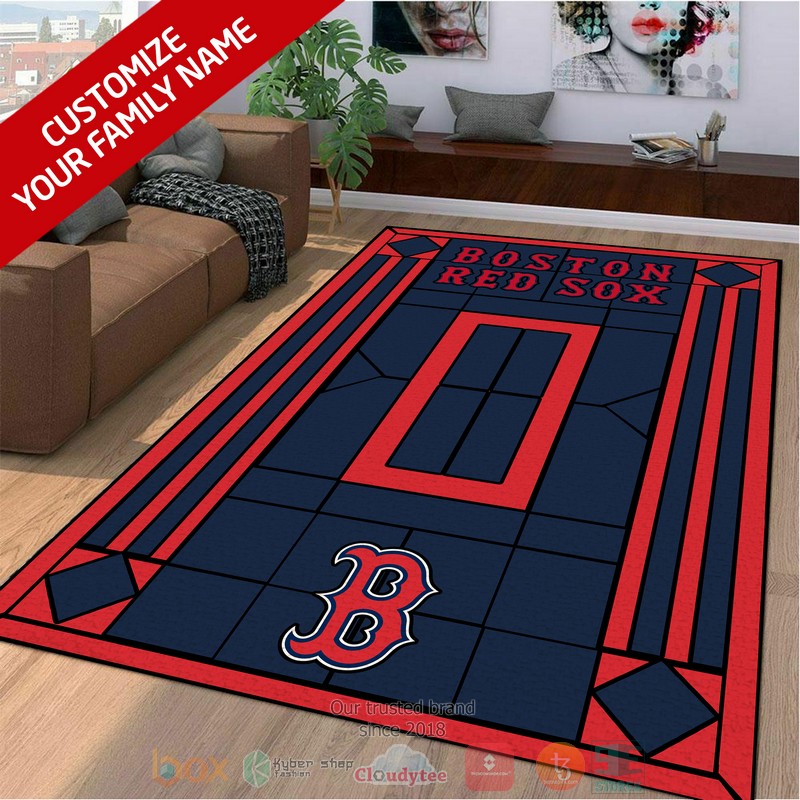 Personalized_Boston_Red_Sox_custom_Area_Rug