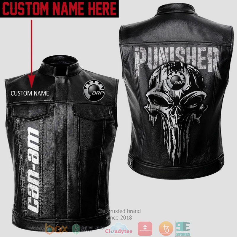 Personalized_Can_Am_BRP_Punisher_Skull_Vest_Leather_Jacket
