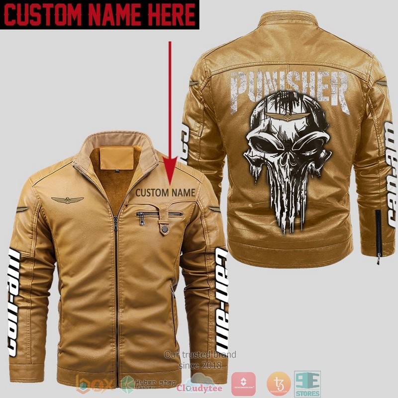 Personalized_Can_Am_Punisher_Skull_Fleece_Leather_Jacket_1