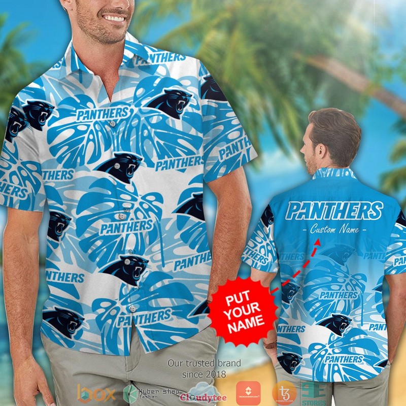 Personalized_Carolina_Panthers_Monstera_deliciosa_Hawaiian_shirt_short_1
