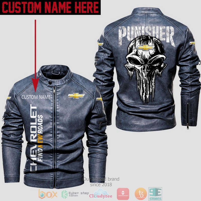 Personalized_Chevrolet_Punisher_Skull_Collar_Leather_Jacket_1