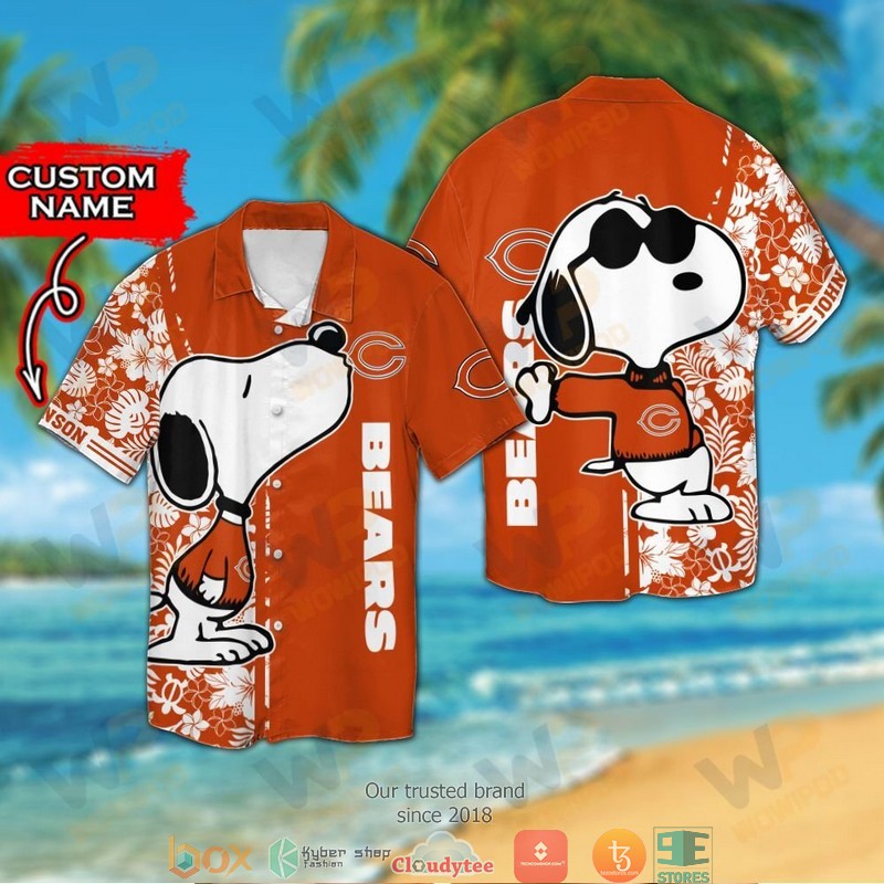 Personalized_Chicago_Bears_Snoopy_Hawaiian_Shirt_short