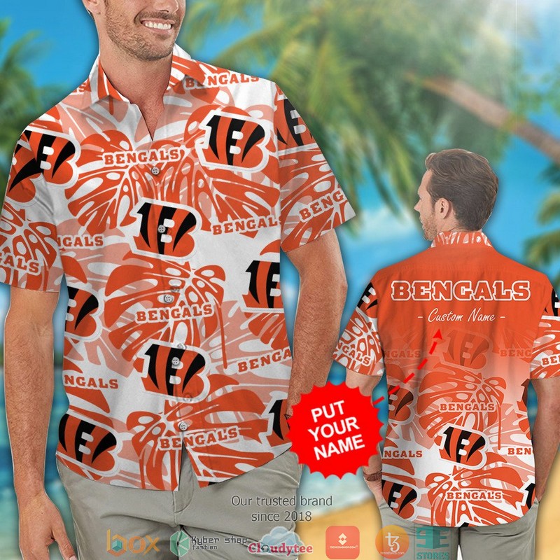 Personalized_Cincinnati_Bengals_Monstera_deliciosa_Hawaiian_shirt_short_1