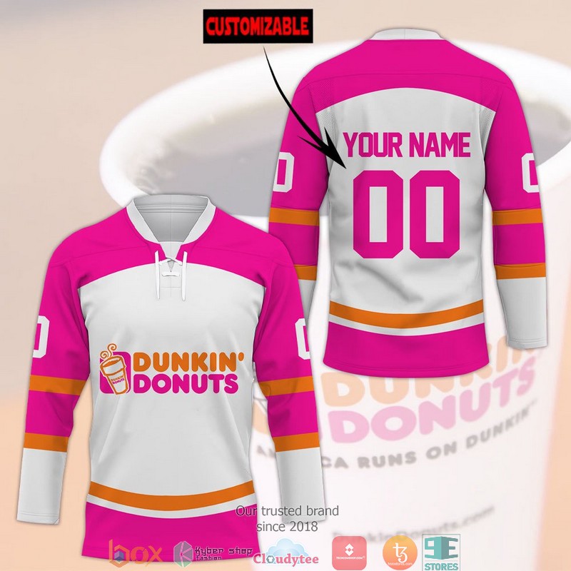 Personalized_Dunkin_Donut_Jersey_Hockey_Shirt
