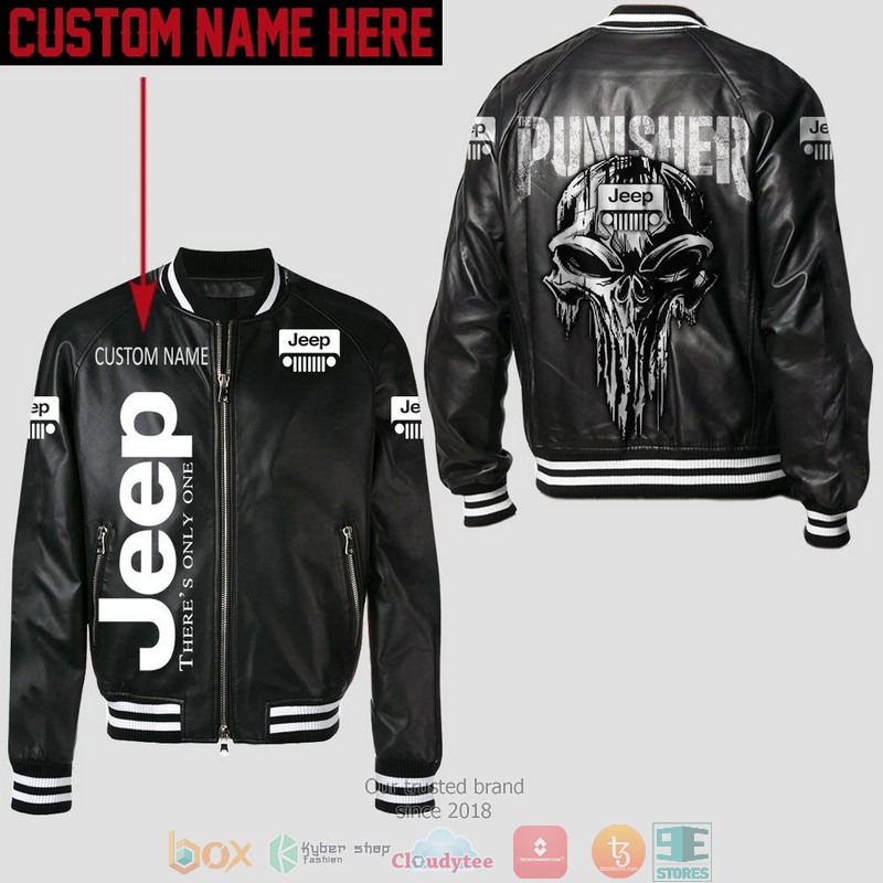 Personalized_Jeep_Punisher_Skull_Leather_Bomber_Jacket