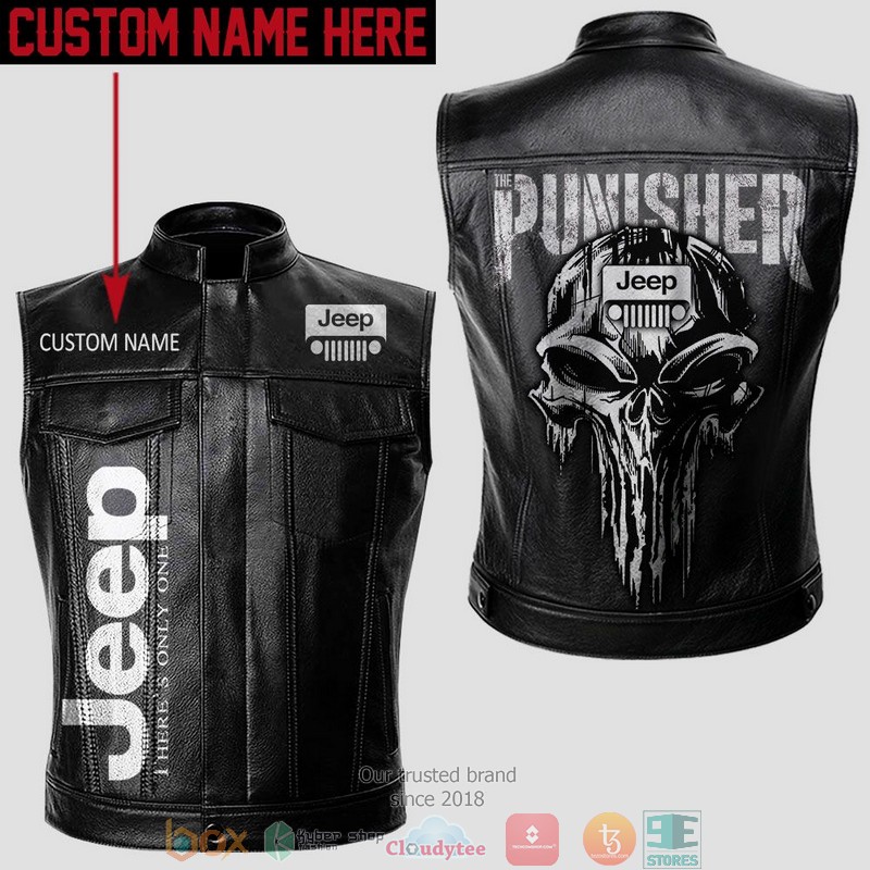 Personalized_Jeep_Punisher_Skull_Vest_Leather_Jacket