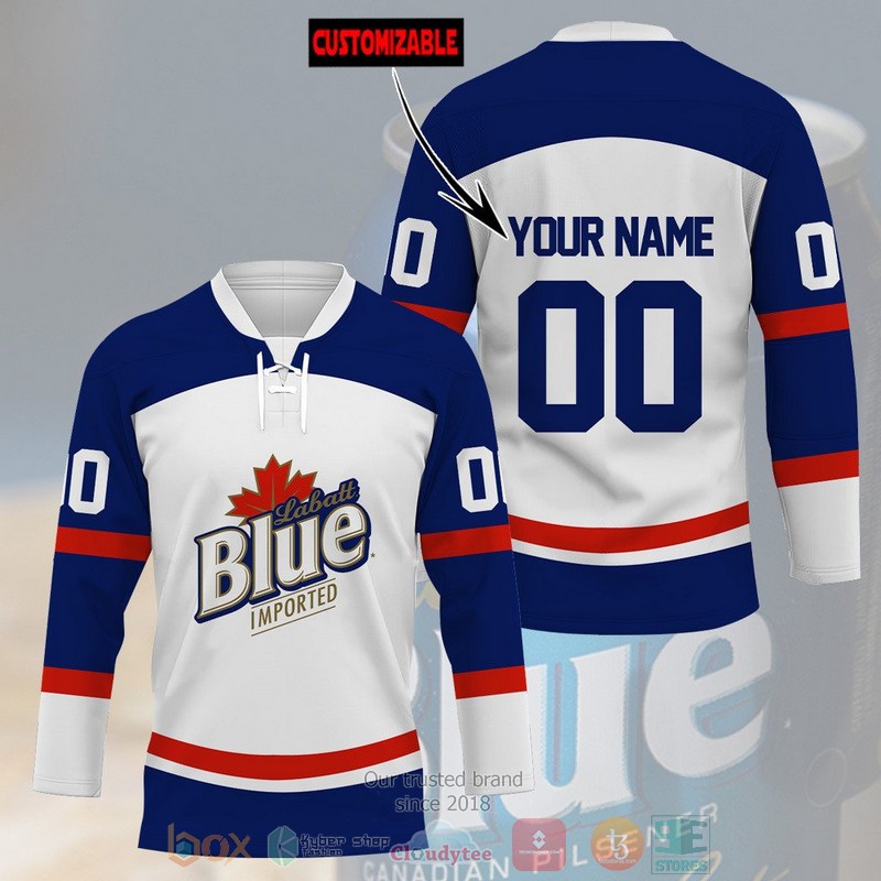 Personalized_Labatt_Blue_Imported_custom_Hockey_Jersey