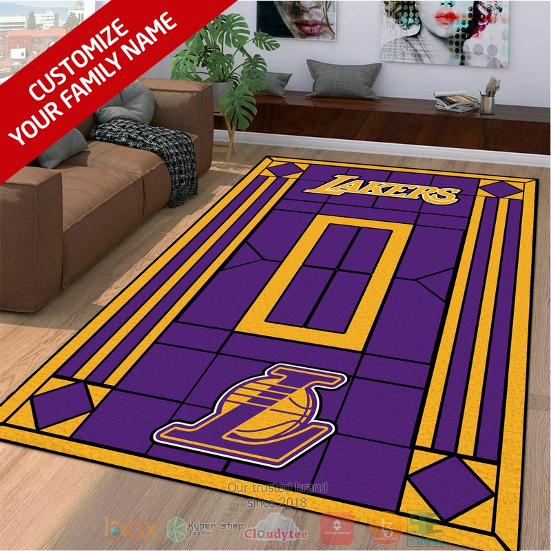 Personalized_Los_Angeles_Lakers_custom_Area_Rug