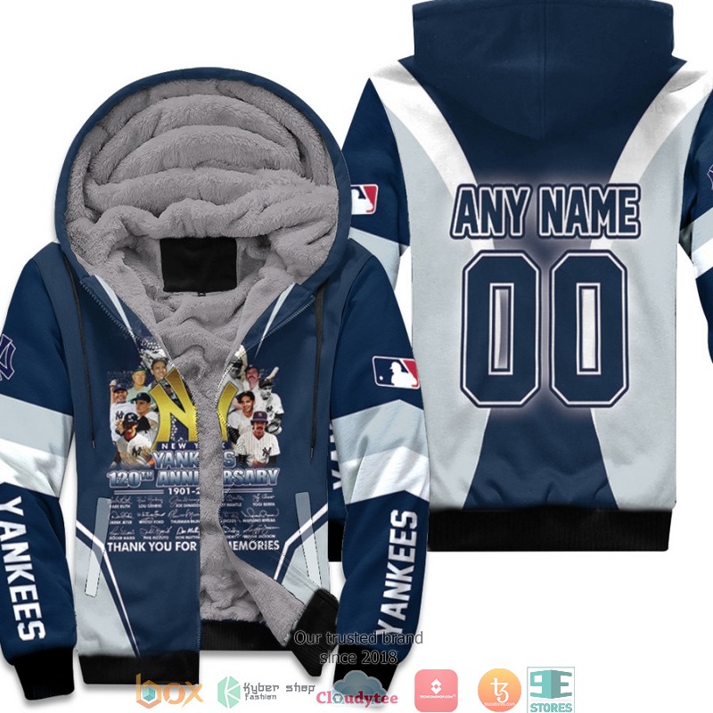 Personalized_MLB_New_York_Yankees_120th_Anniversary_Legends_Signature_3D_Fleece_Hoodie