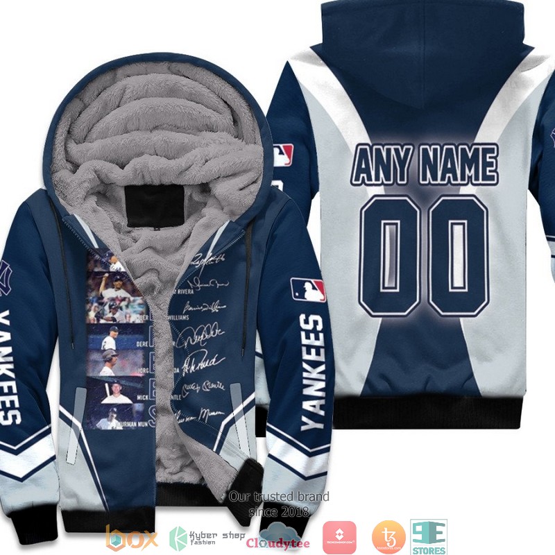 Personalized_MLB_New_York_Yankees_Andy_Pettitte_Mickey_Mantle_Team_Signed_3D_Fleece_Hoodie