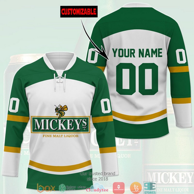 Personalized_Mickeys_Fine_Malt_Liquor_Hockey_Jersey_Shirt