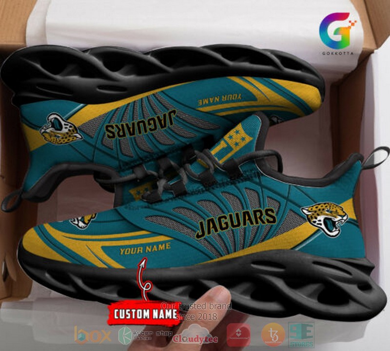 Personalized_NFL_Jacksonville_Jaguars_custom_Clunky_Max_Soul_Shoes_1