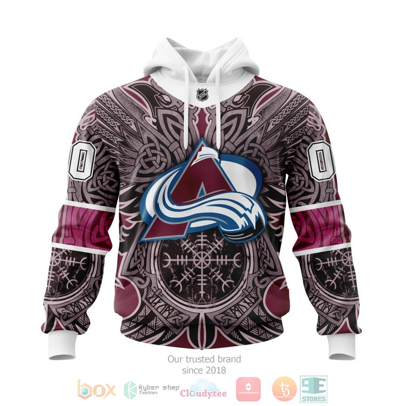 Personalized_NHL_Colorado_Avalanche_Norse_Viking_Symbols_3D_shirt_hoodie