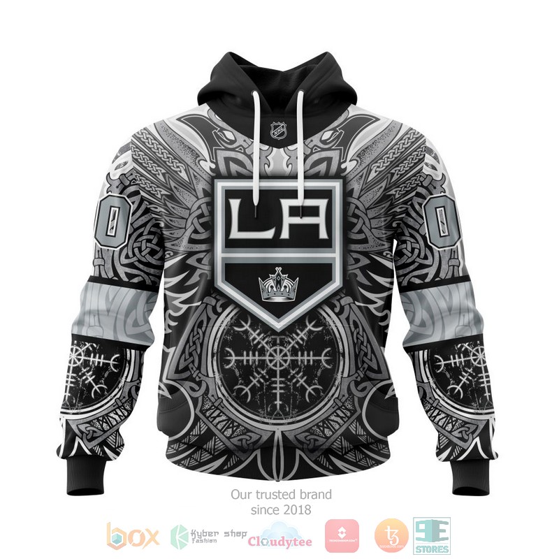Personalized_NHL_Los_Angeles_Kings_Norse_Viking_Symbols_3D_shirt_hoodie