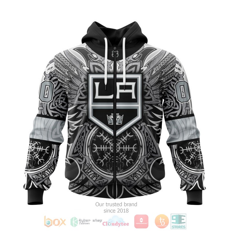 Personalized_NHL_Los_Angeles_Kings_Norse_Viking_Symbols_3D_shirt_hoodie_1