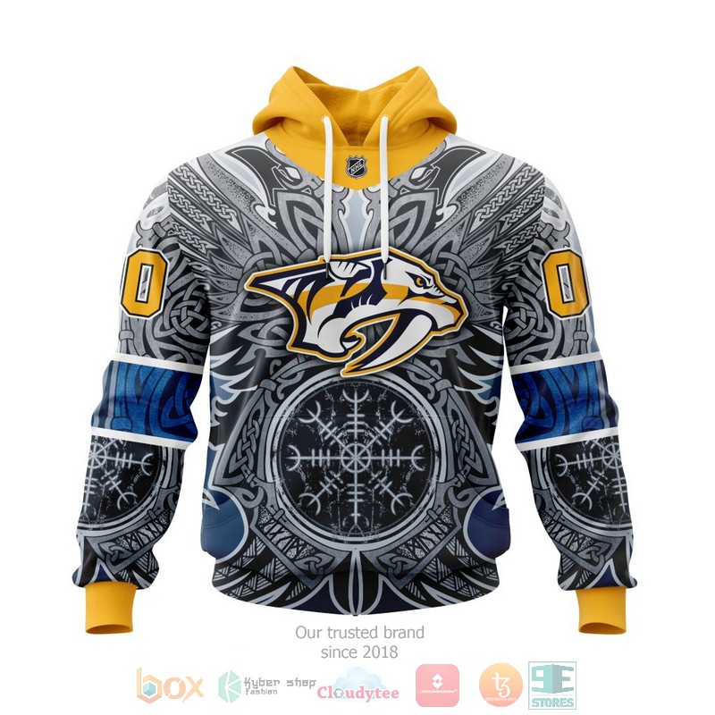 Personalized_NHL_Nashville_Predators_Norse_Viking_Symbols_3D_shirt_hoodie