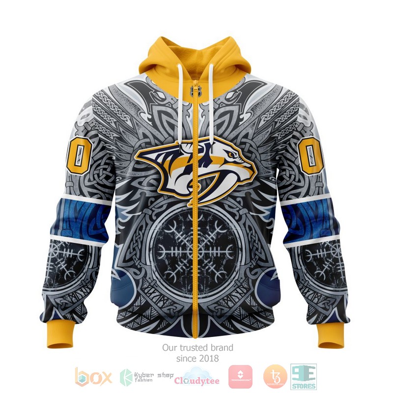 Personalized_NHL_Nashville_Predators_Norse_Viking_Symbols_3D_shirt_hoodie_1