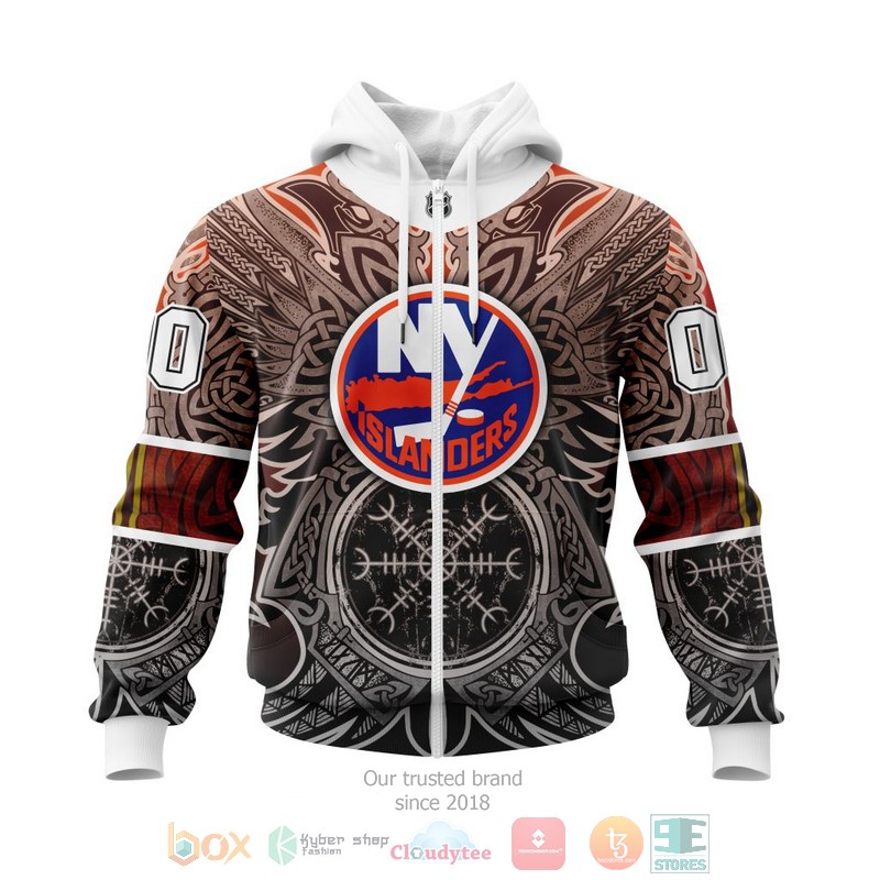 Personalized_NHL_New_York_Islanders_Norse_Viking_Symbols_3D_shirt_hoodie_1
